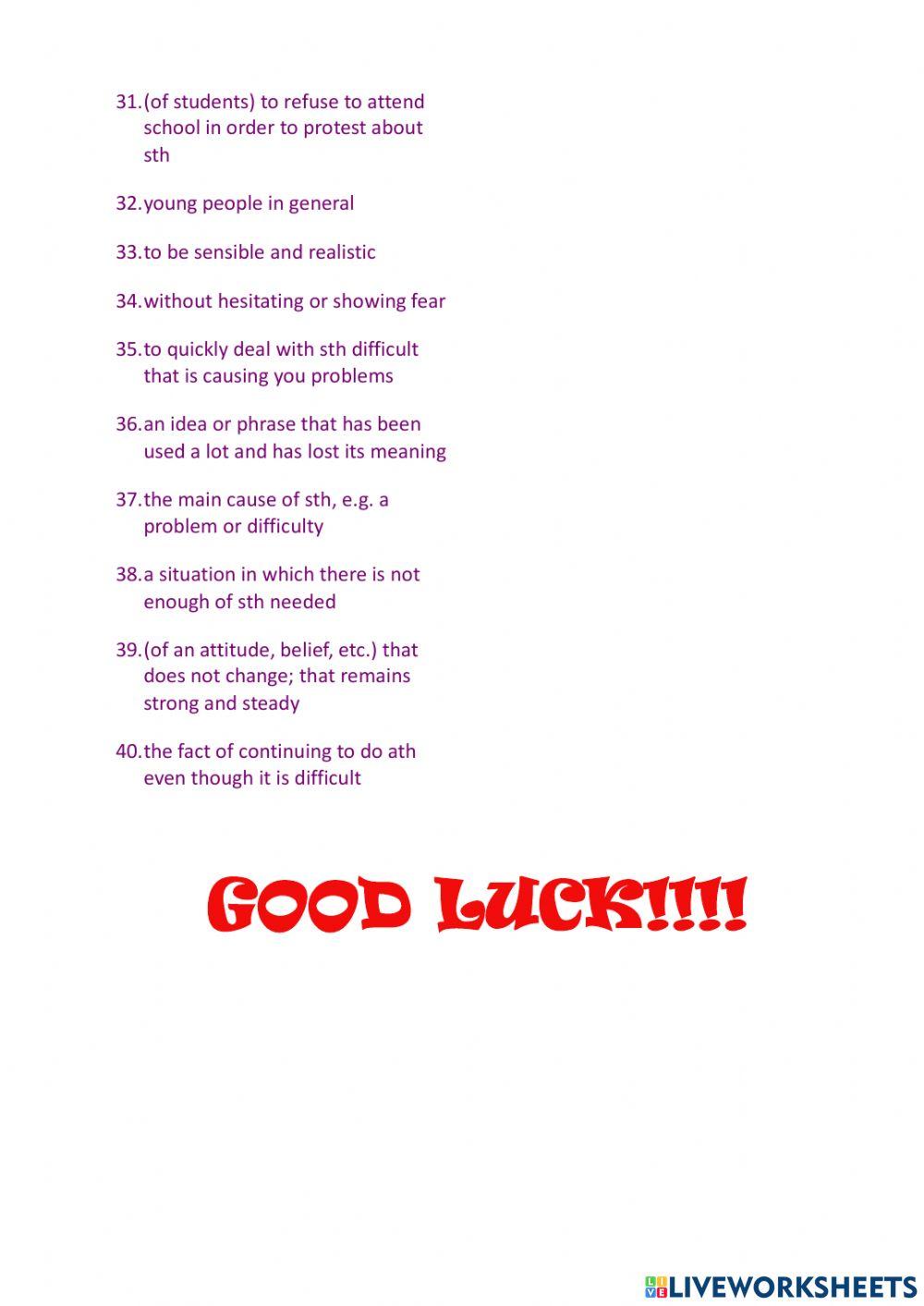 Targeting Proficiency Molule 9 (9.44-9.83)