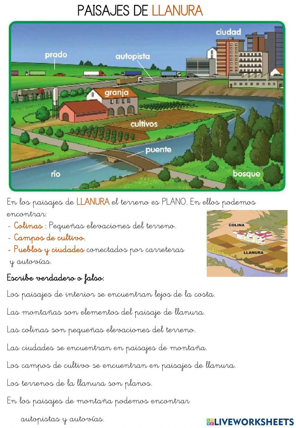 Paisajes de interior