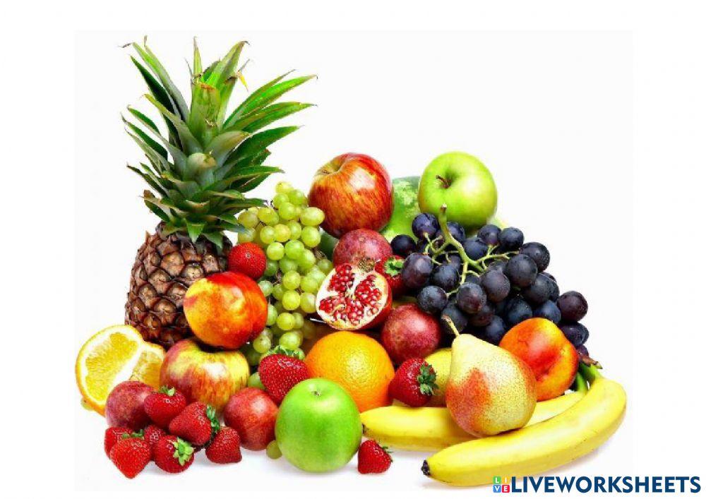 Frutas y verduras