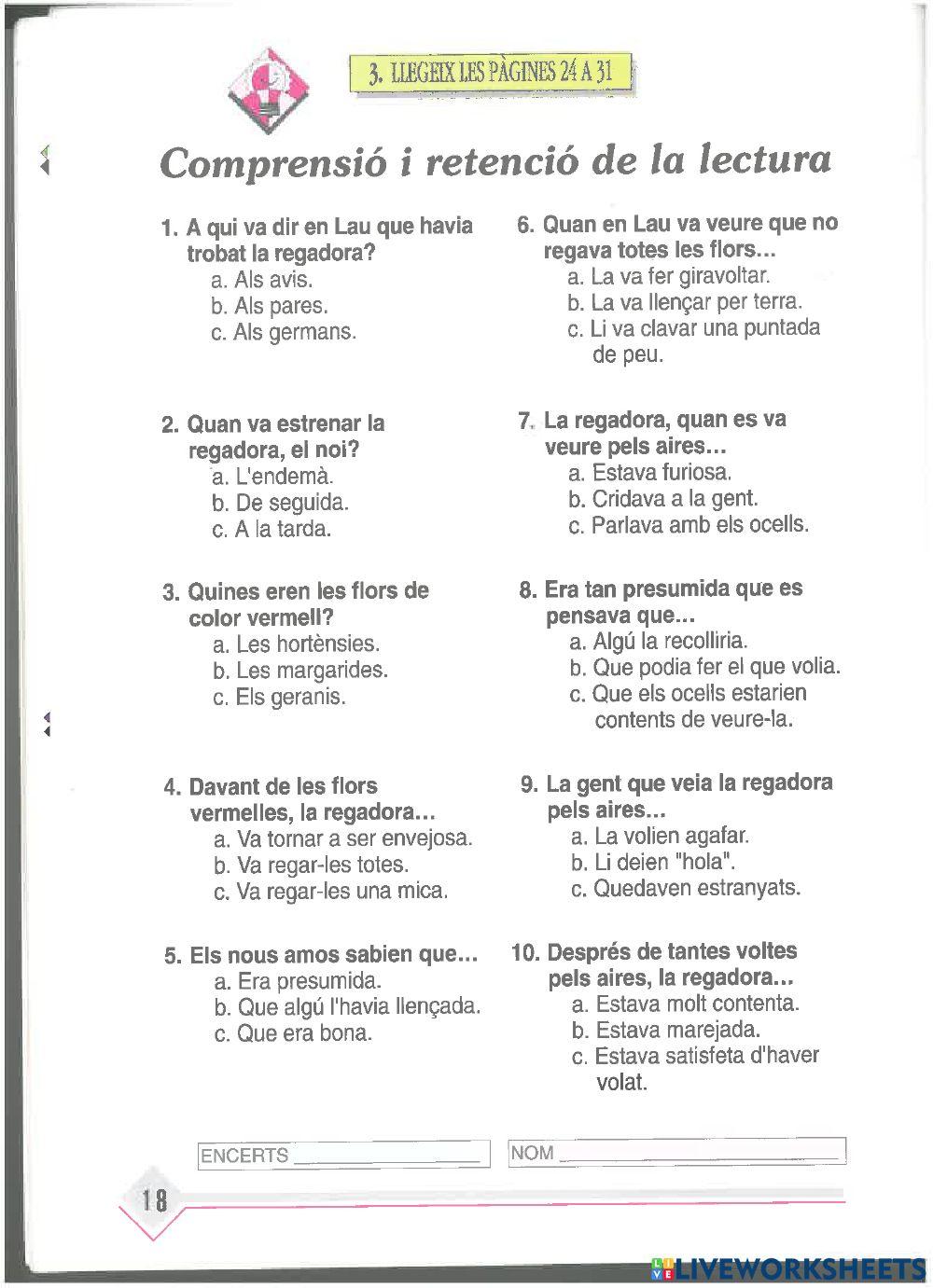 Quina regadora p.24 a 31