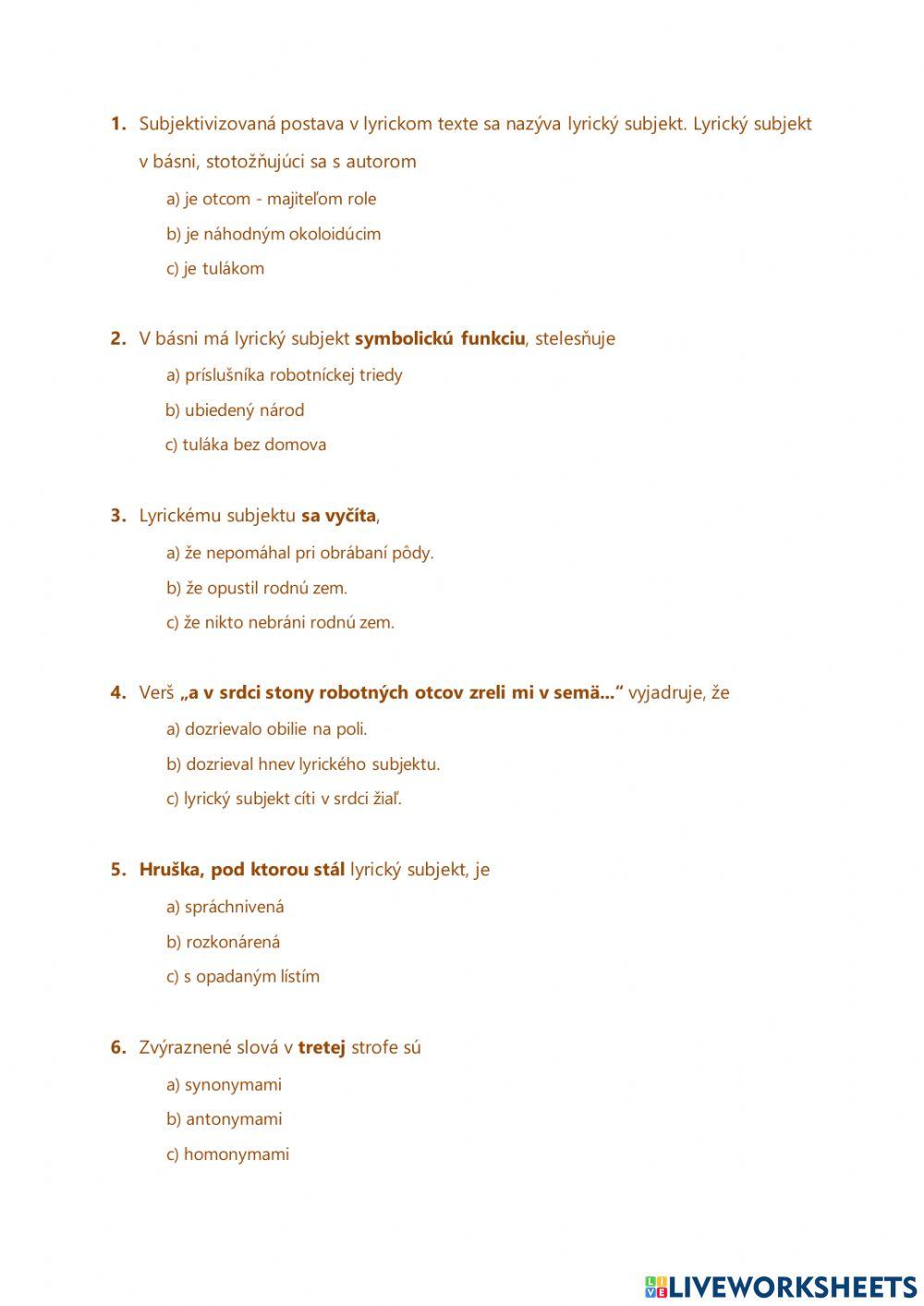 Lyrická poézia, Ivan Krasko