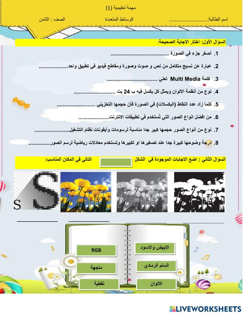 الوسائط المتعددة -8