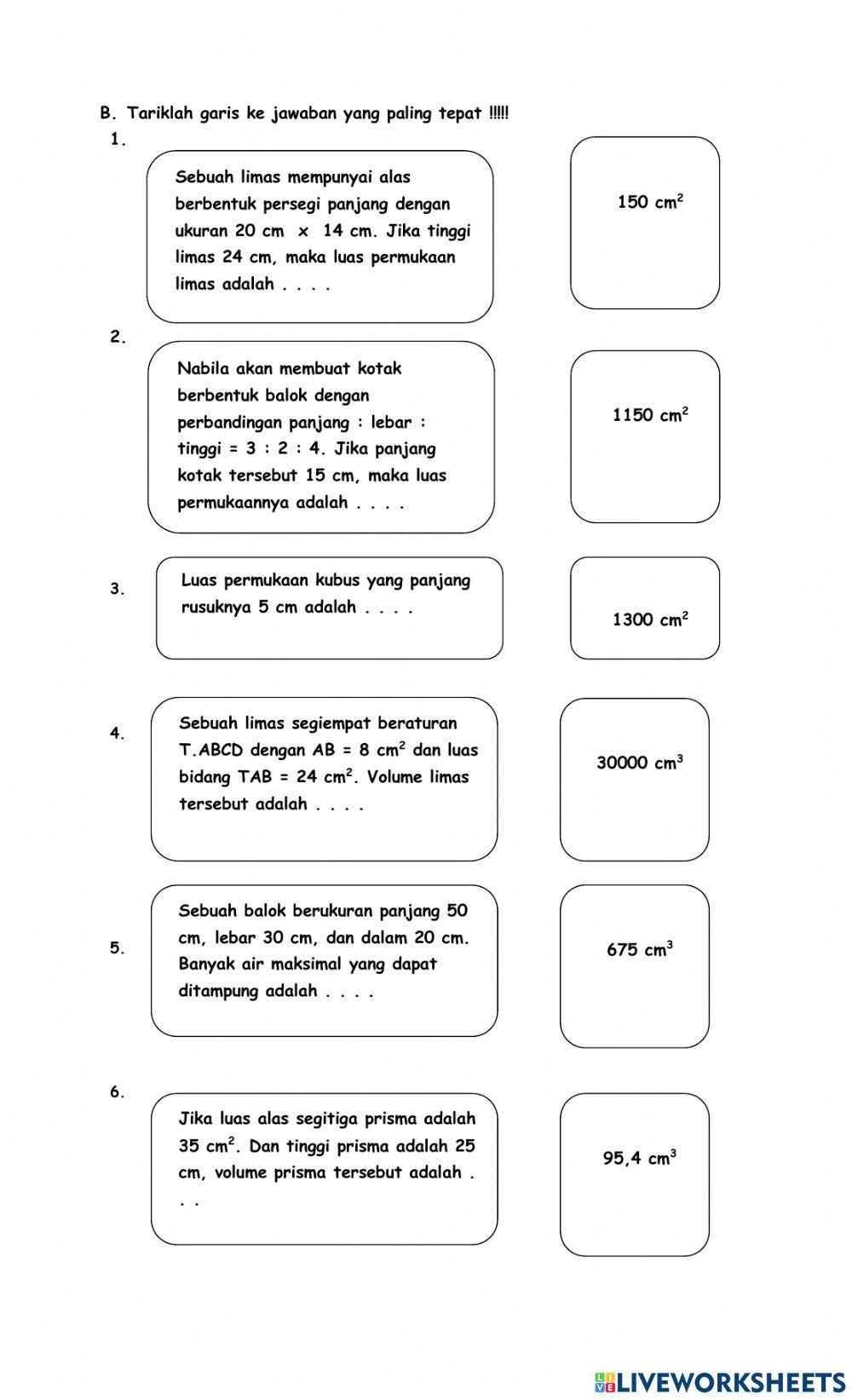 Bangun Ruang Sisi Datar