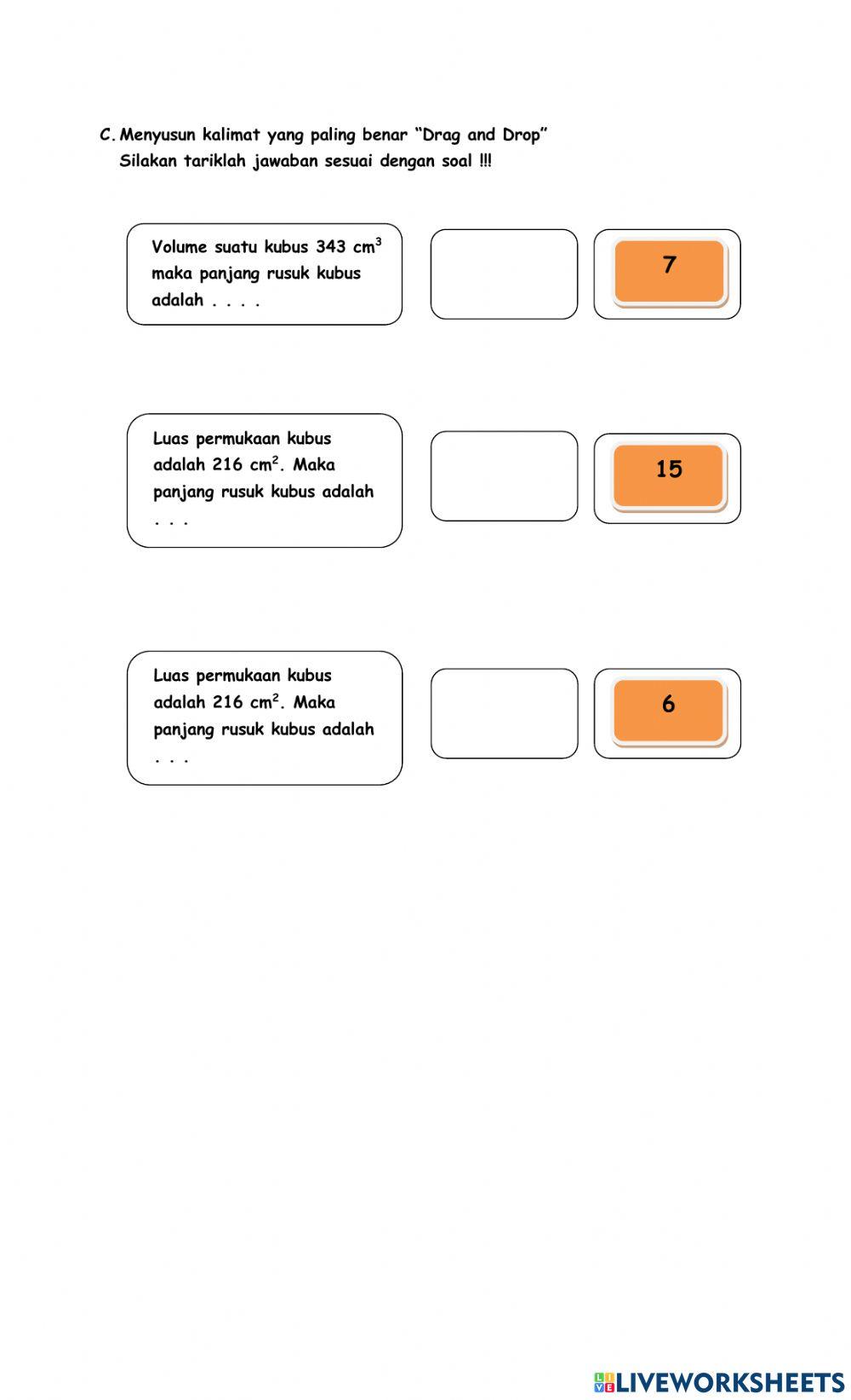 Bangun Ruang Sisi Datar