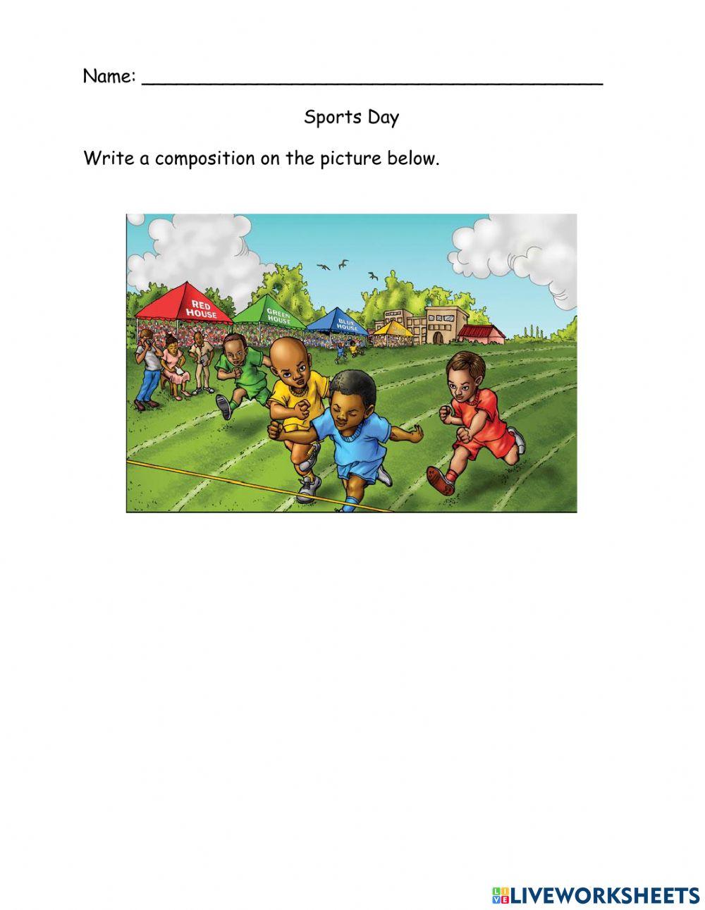 Composition - Sports Day Composition - Sports Day
