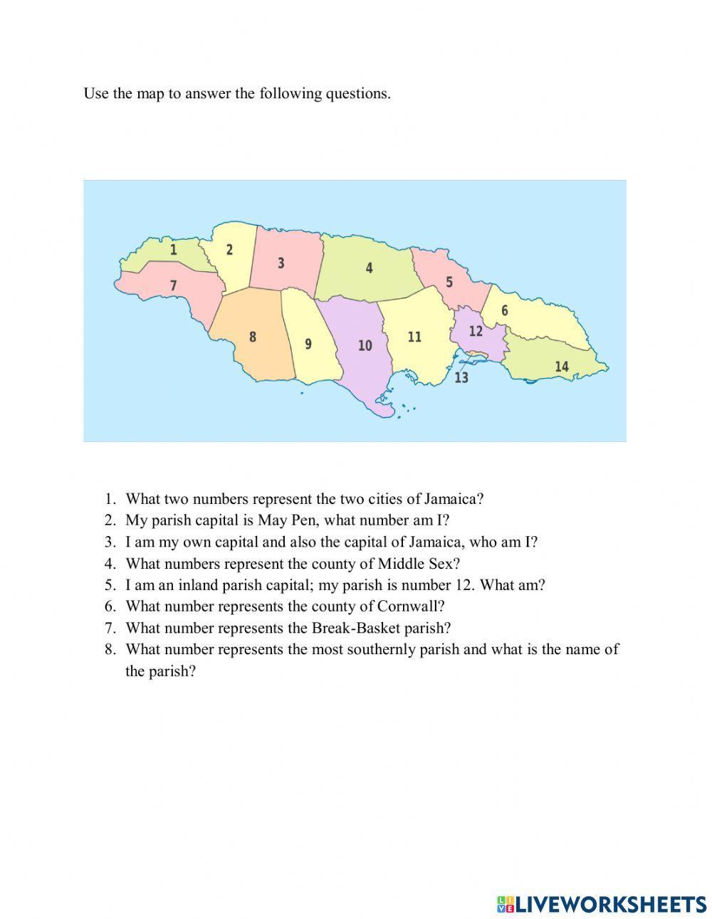 Jamaica Parish and Capital
