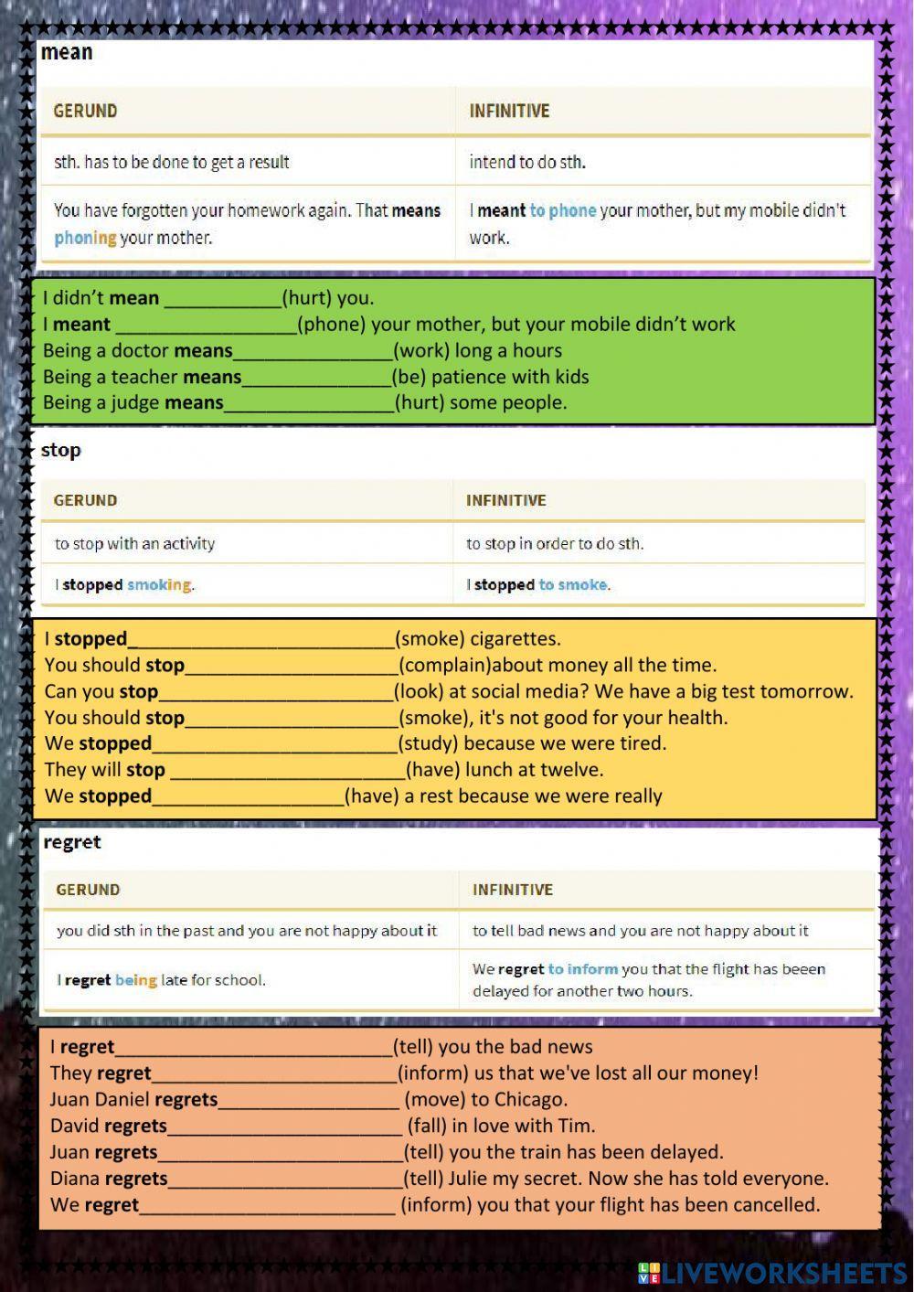 Different meaning Gerund and Ing