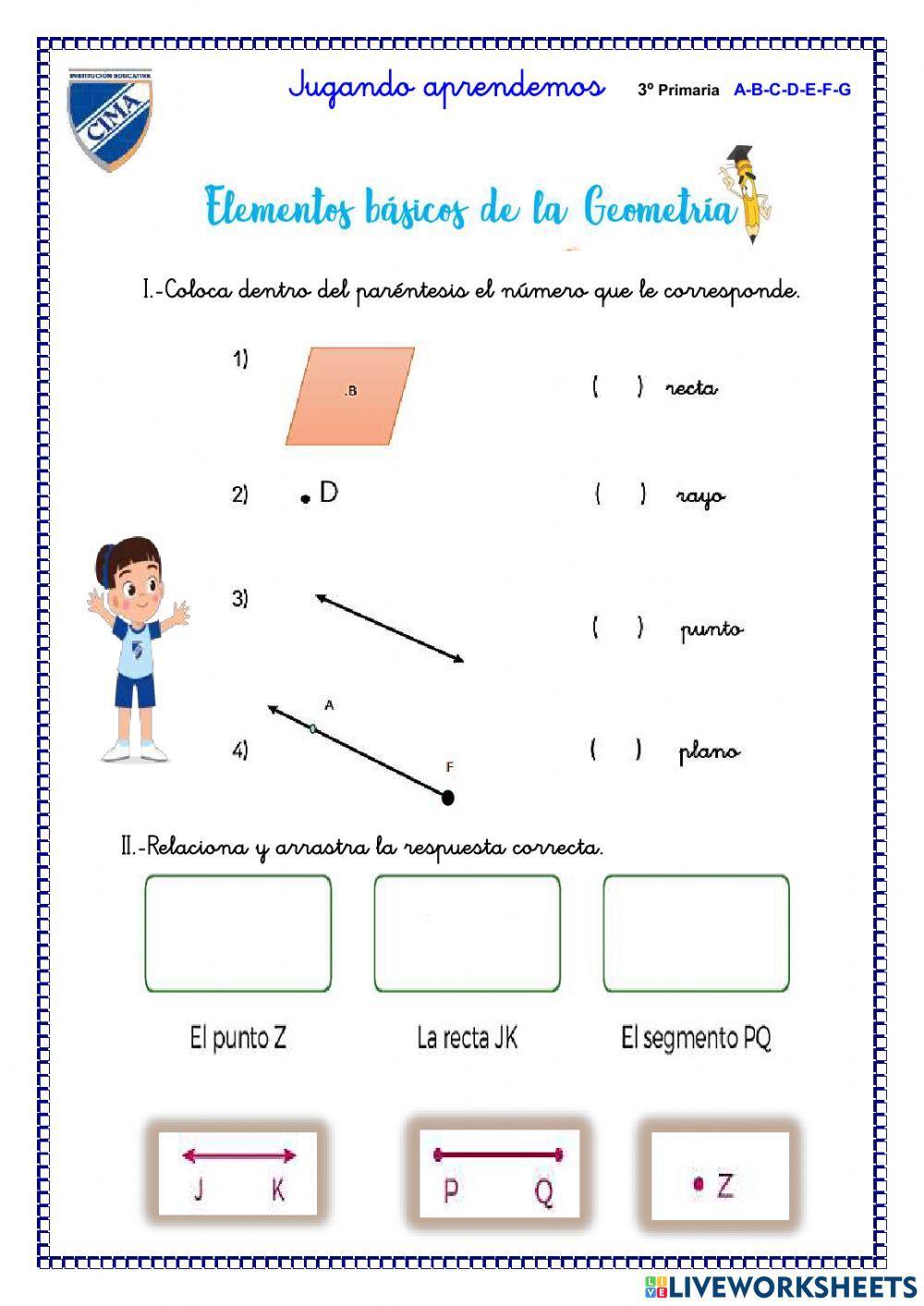 Elementos básicos de geometrìa
