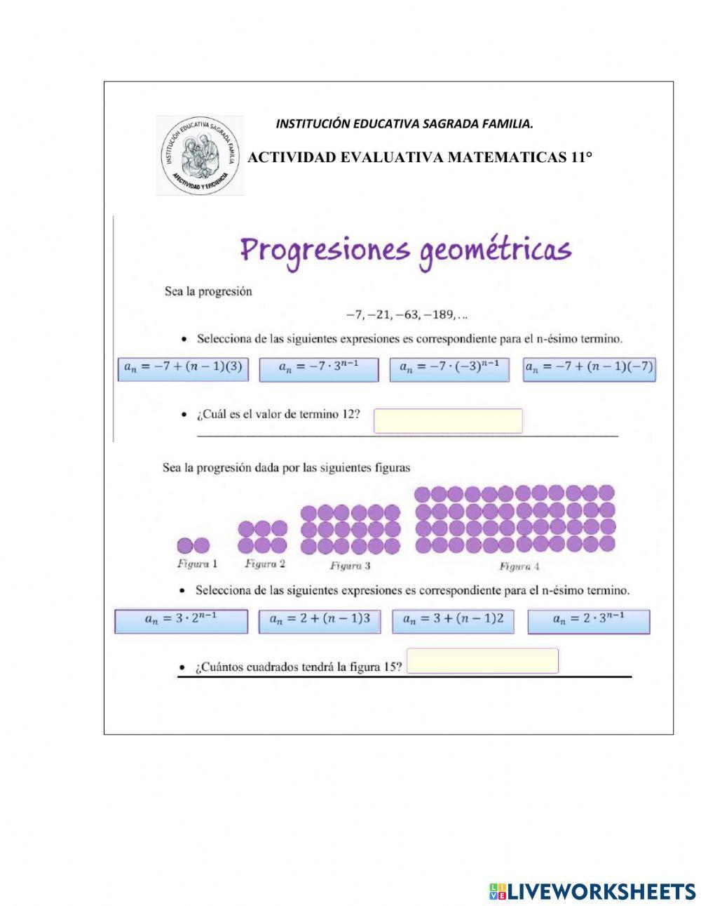 Actividad evaluativa