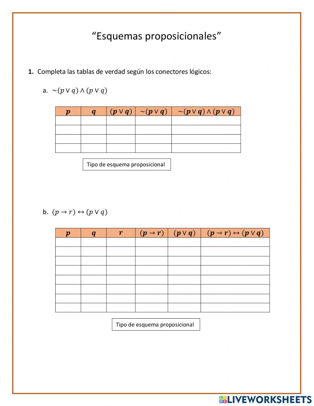 Esquema proposicional