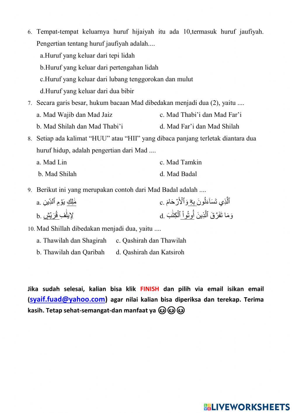 Penilaian Tengah Semester