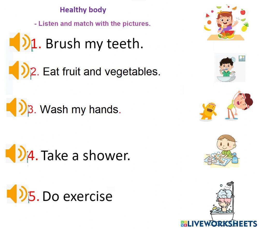 Healthy body Healthy body