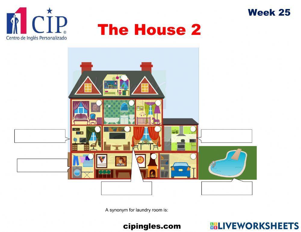Verbs and The House 2 Week 25