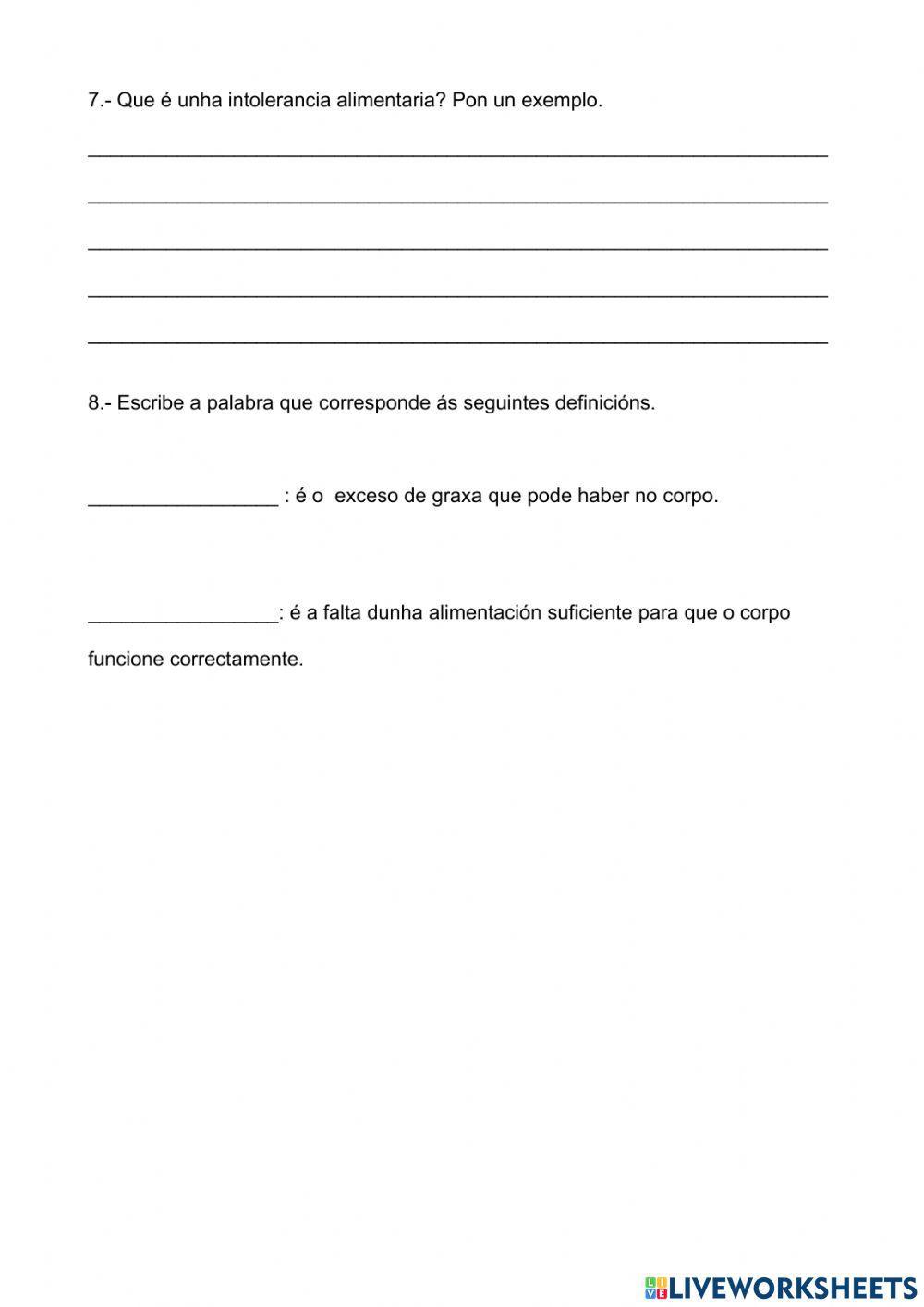 Ciencias naturais: proba tema 2