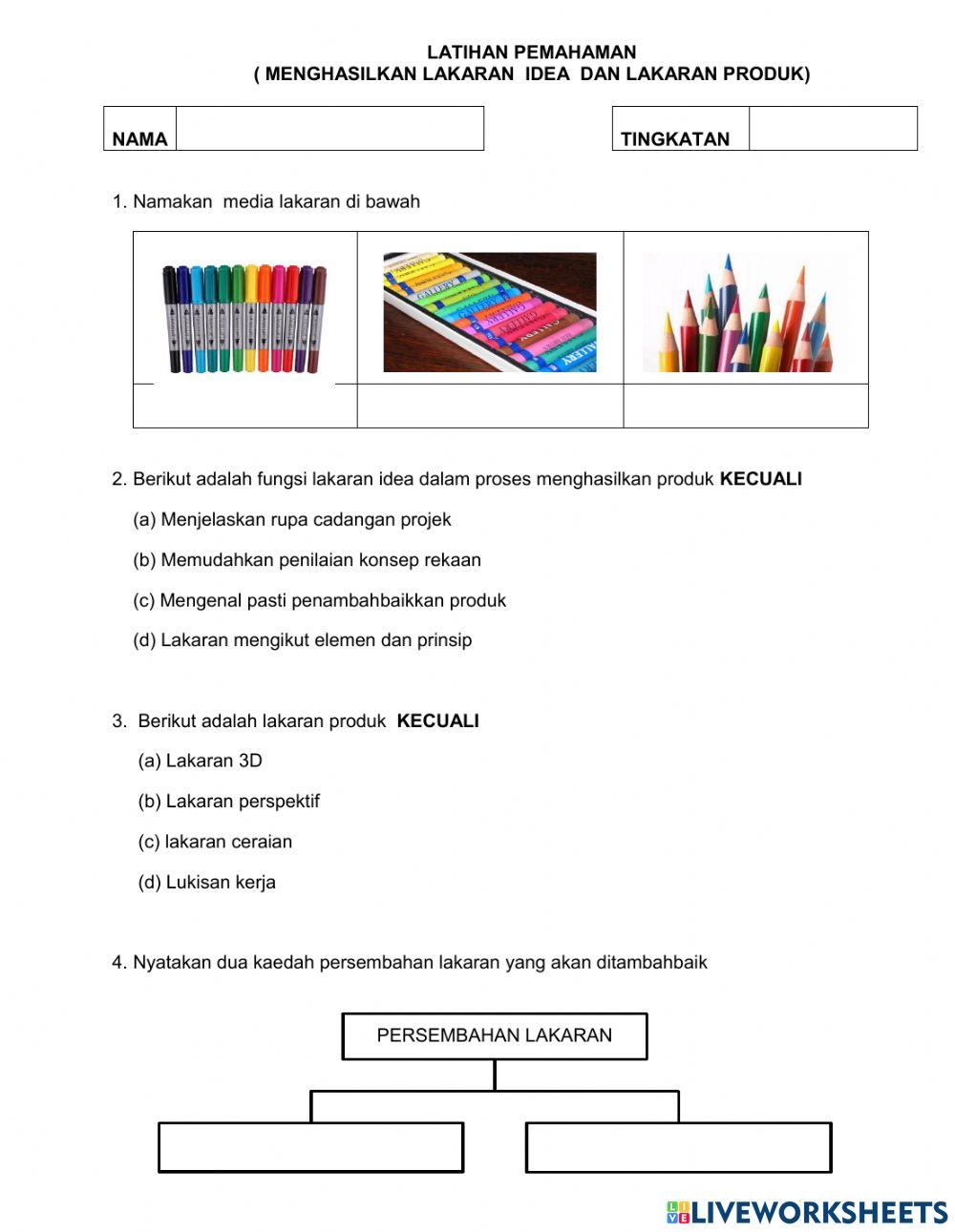 Lakaran perkembangan idea