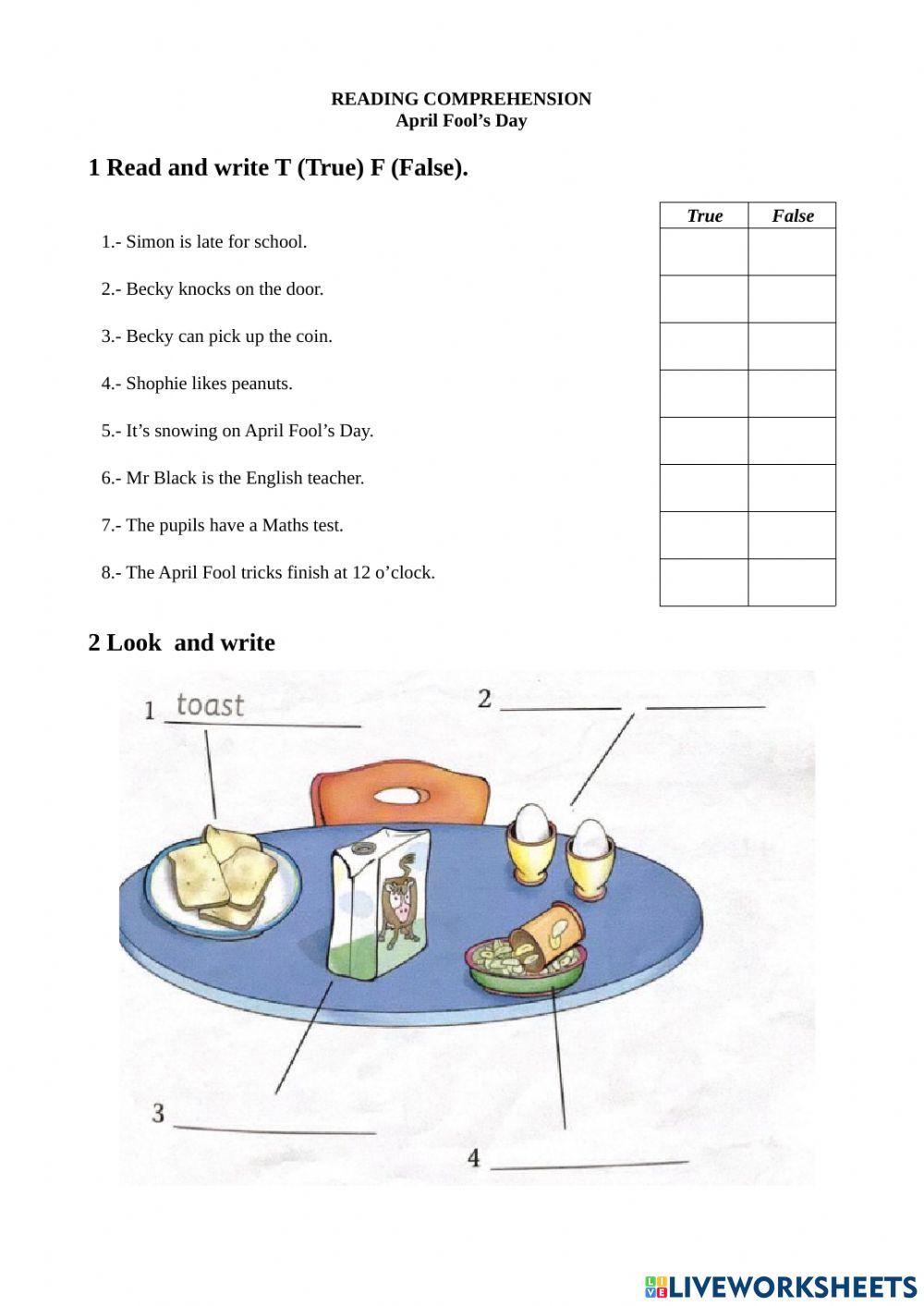 Reading Comprehension