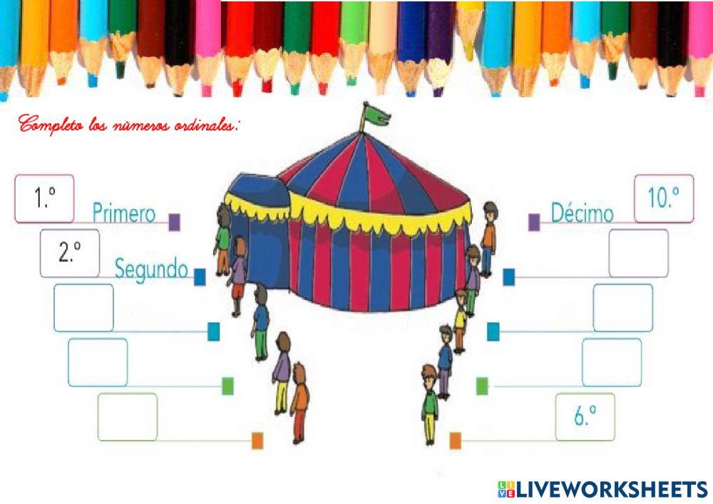 Números: romanos y ordinales