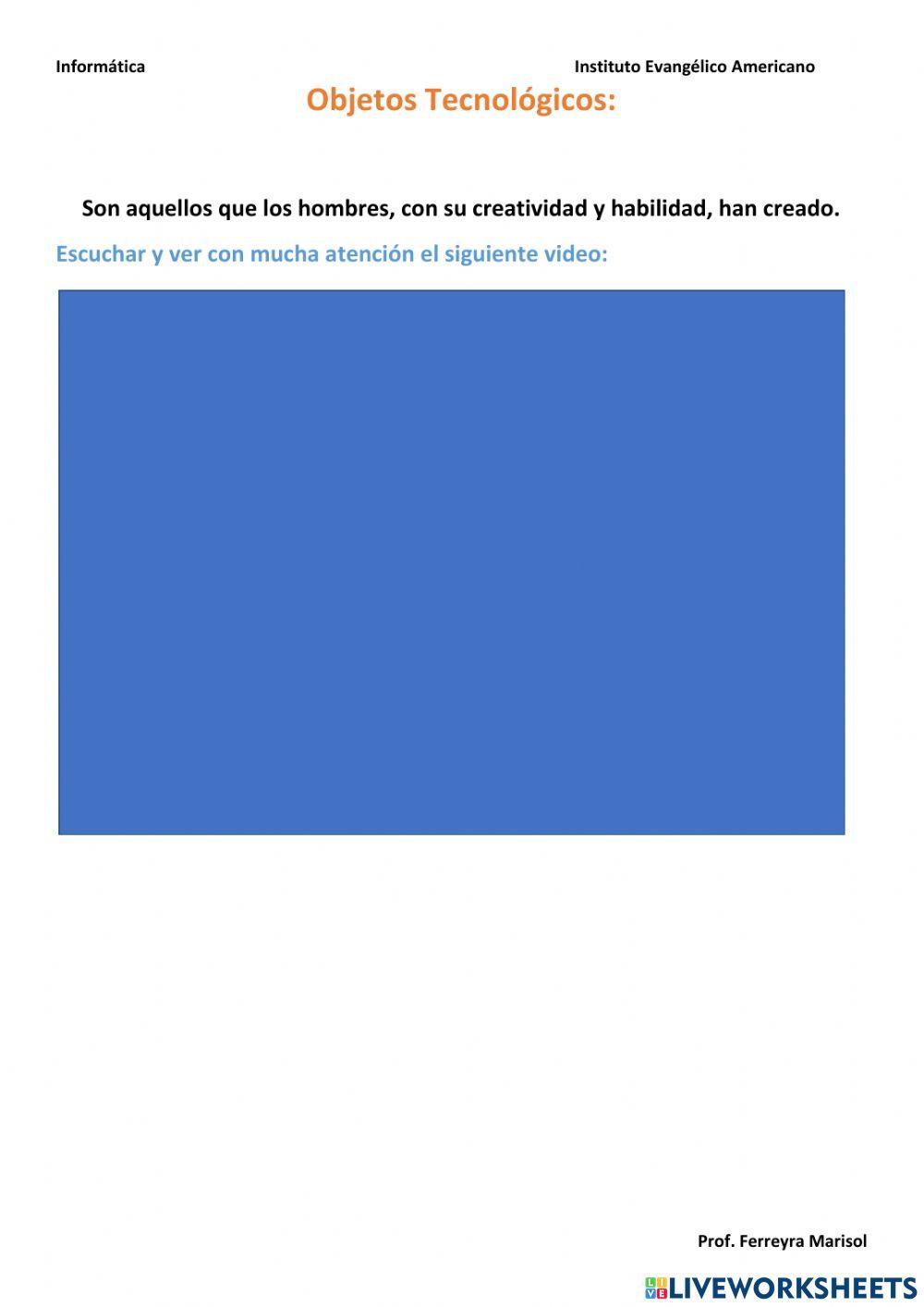 Objetos Tecnológicos