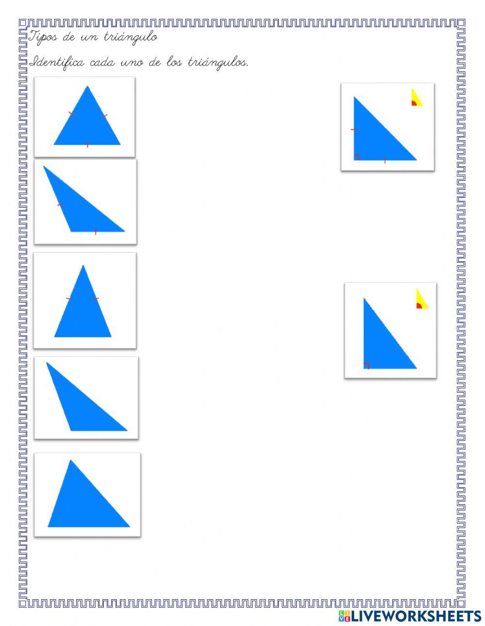 Tipos de un triángulo