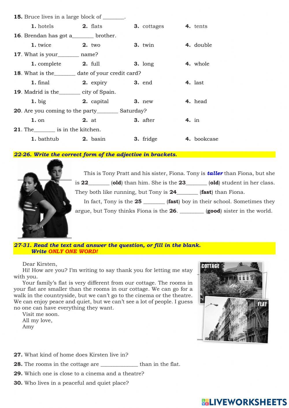 Spotlight 6 Task 6892