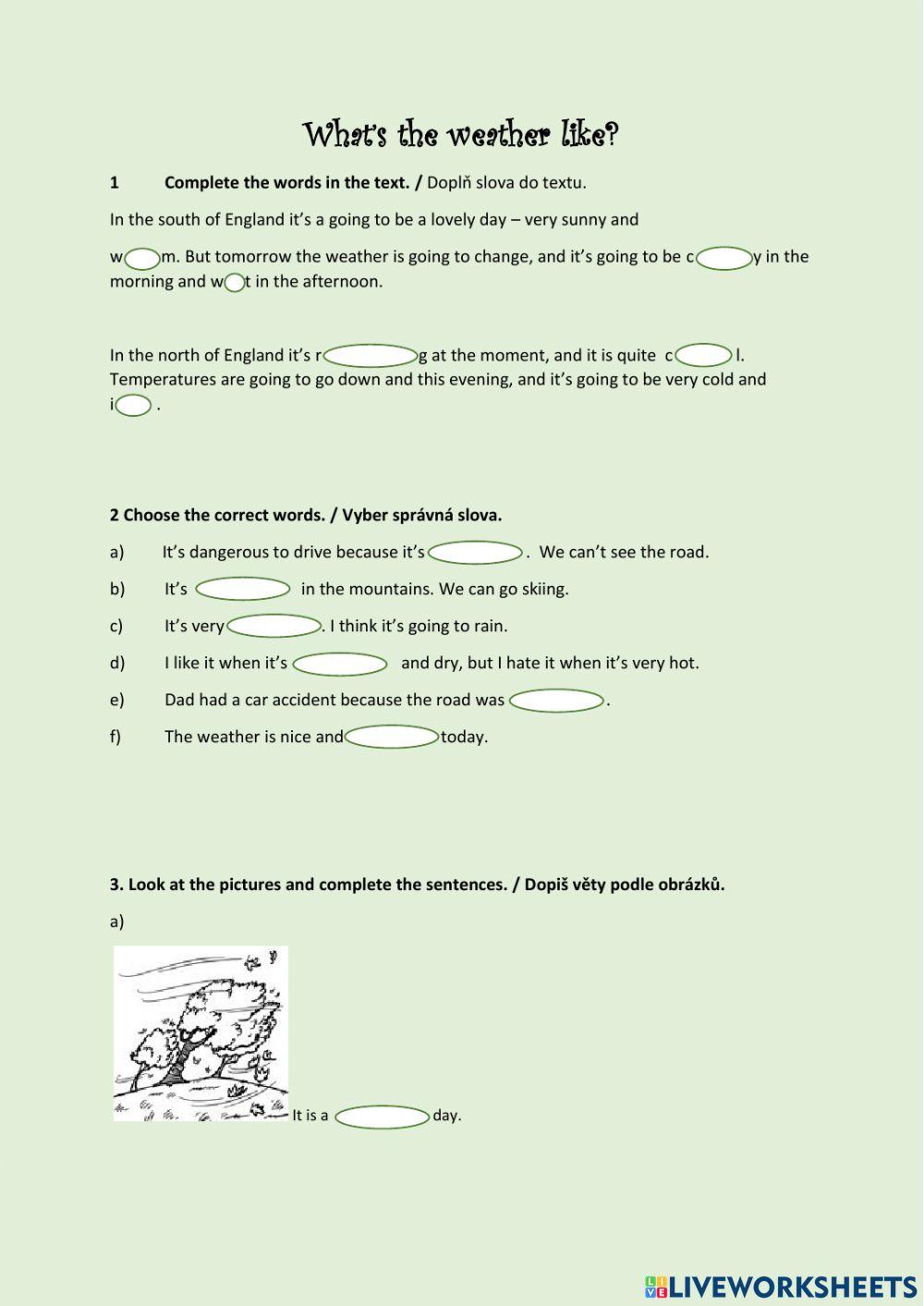 What-s the weather like?