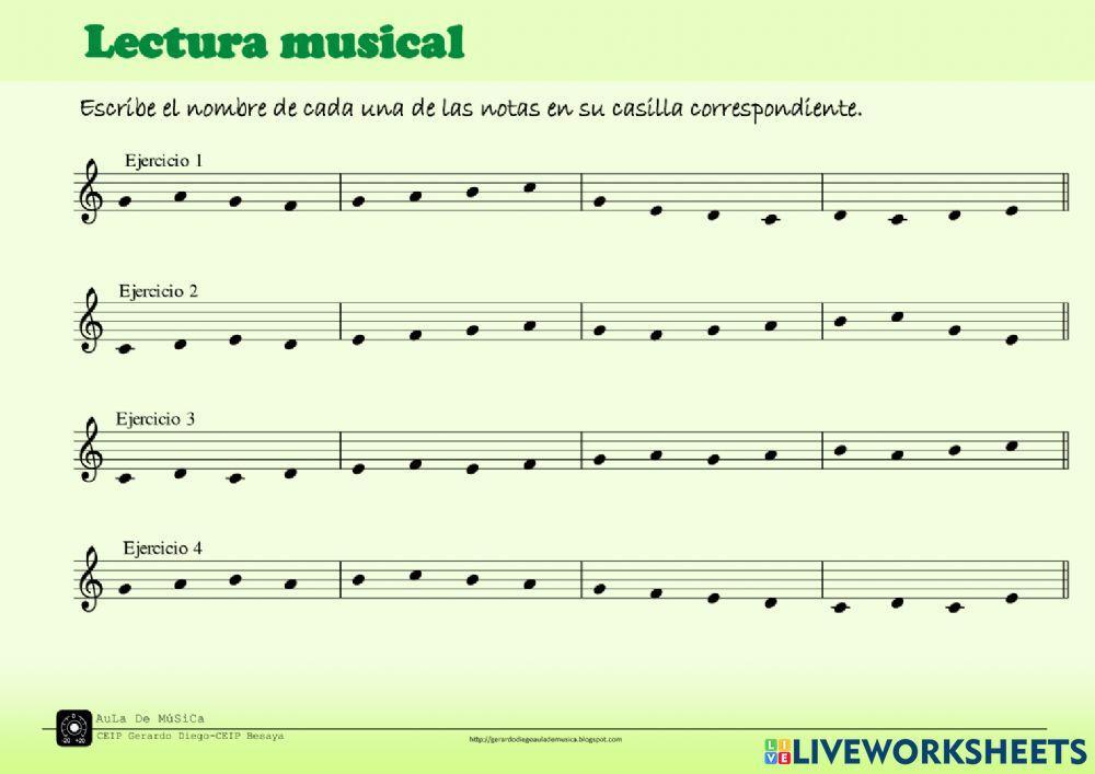 Lectura de alturas 2º-1