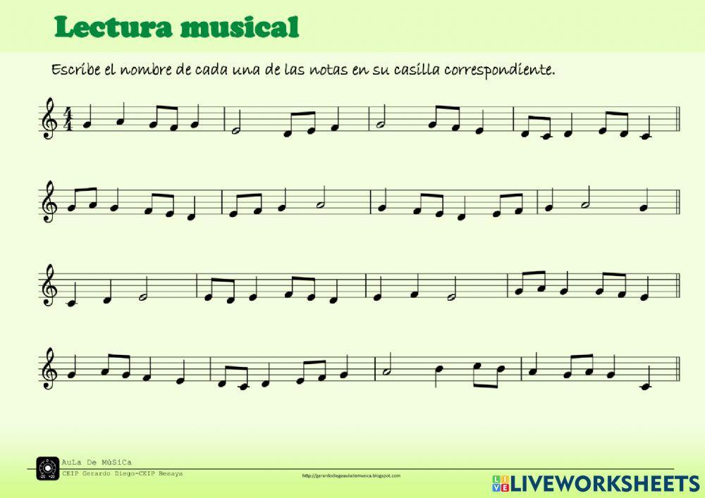 Lectura de alturas 3º-1