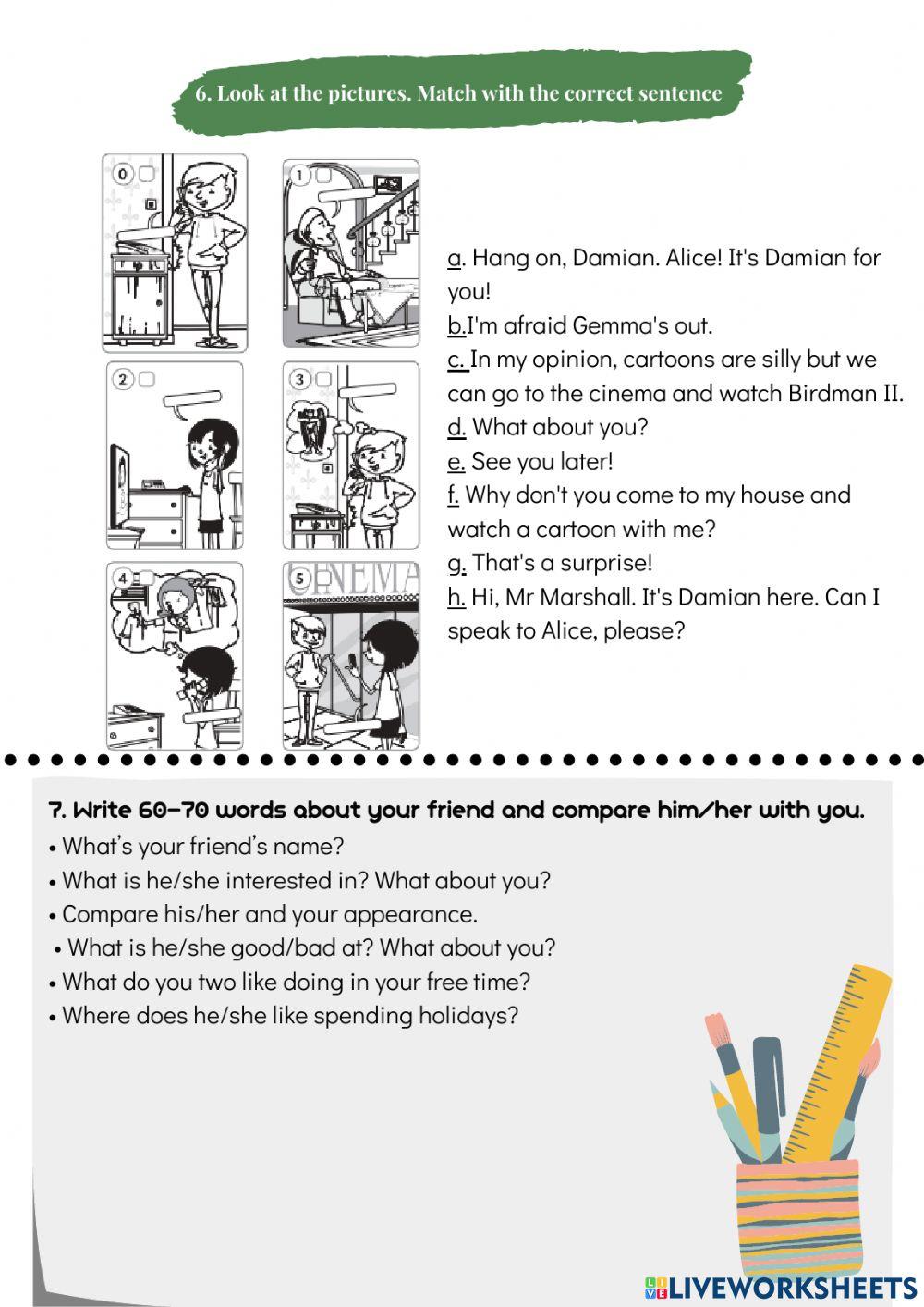 Go Getter 1 Test (Units 3+4+5.1, 5.2, 5.3)