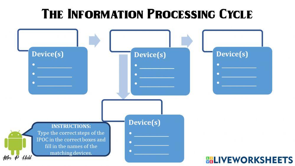 Information processing cycle