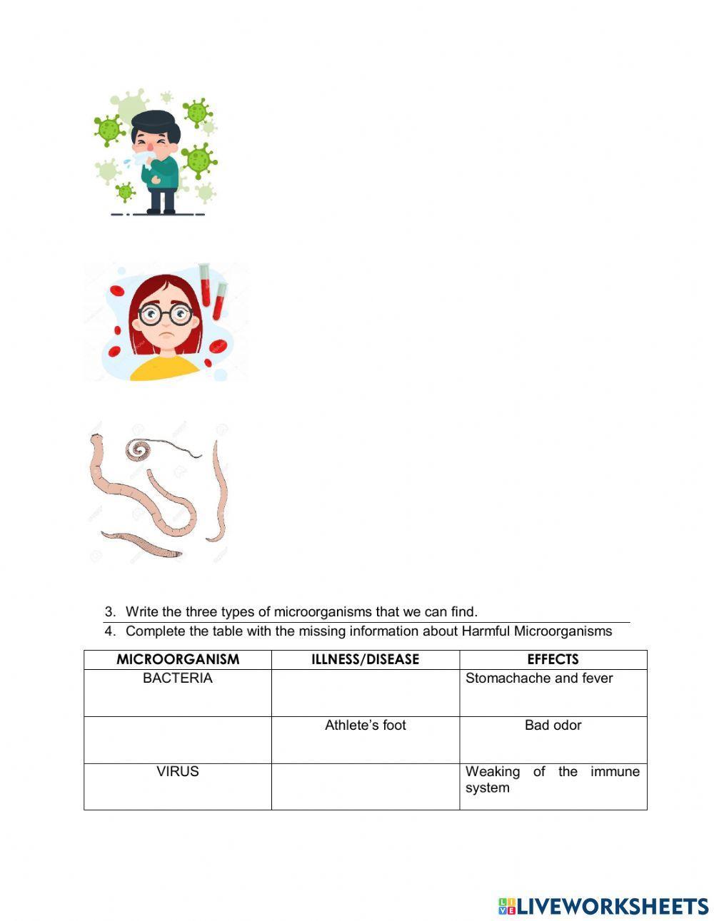 Nutrition and microorganisms