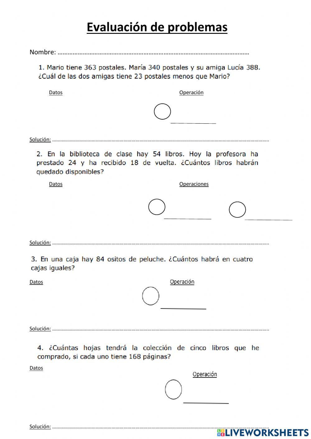 Resolución de problemas