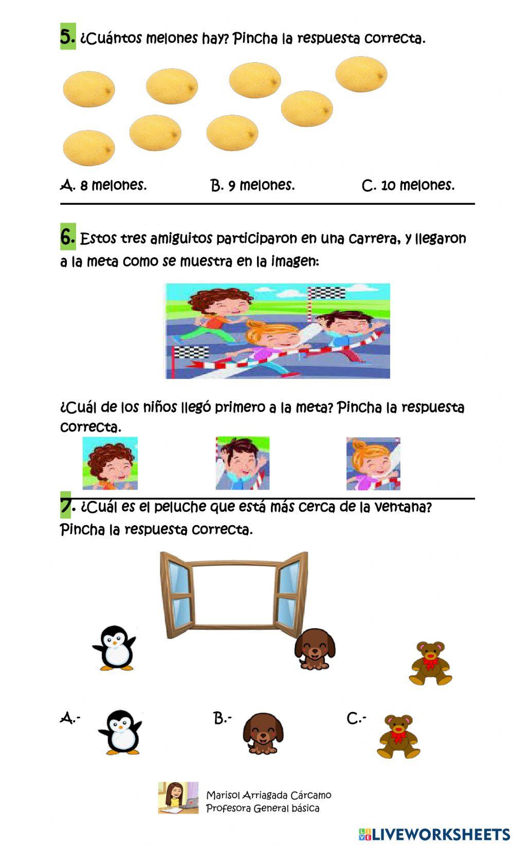 Evaluación diagnostica Matemática ok.