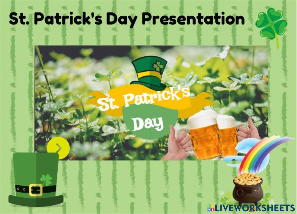 St. Patrick's Day Presentation
