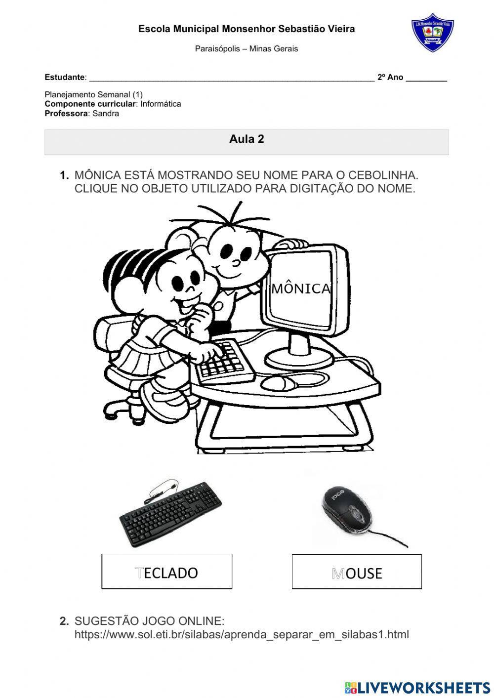 Atividade 1 - Informática