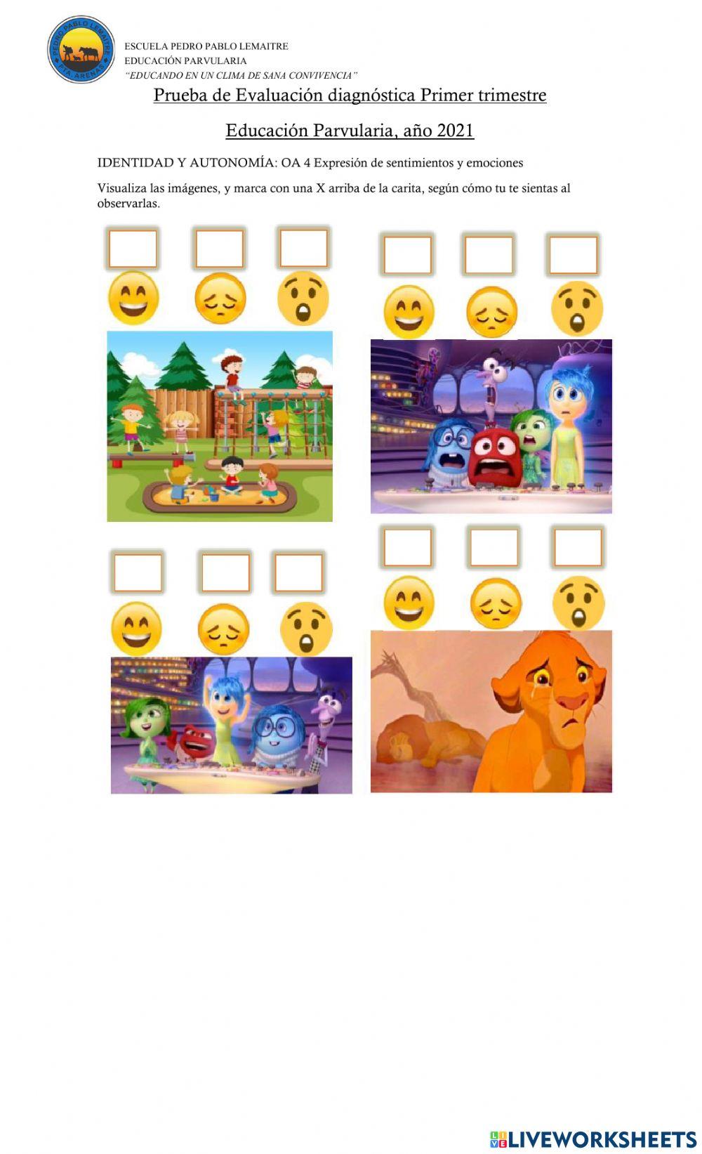 Prueba de diagnóstico Prebásica PPL1