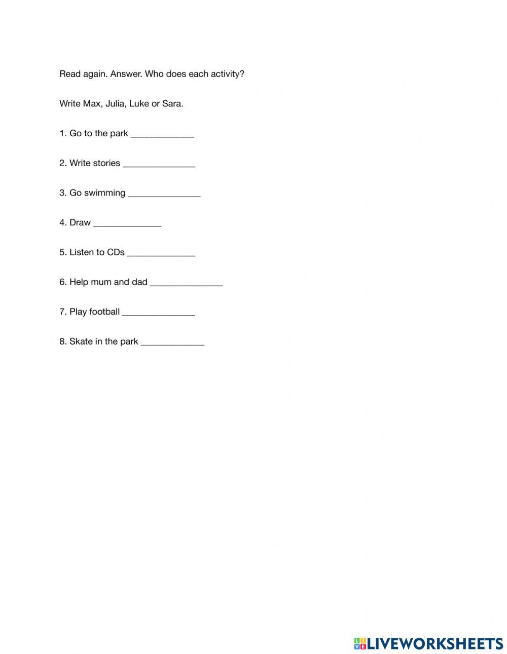 What After School Activities Should I Do