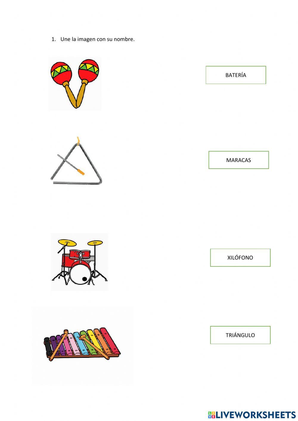 Instrumentos de percusión