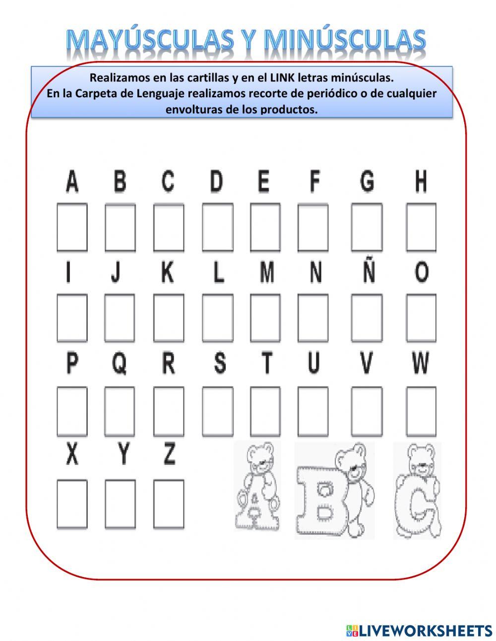 Mayúsculas y minúsculas