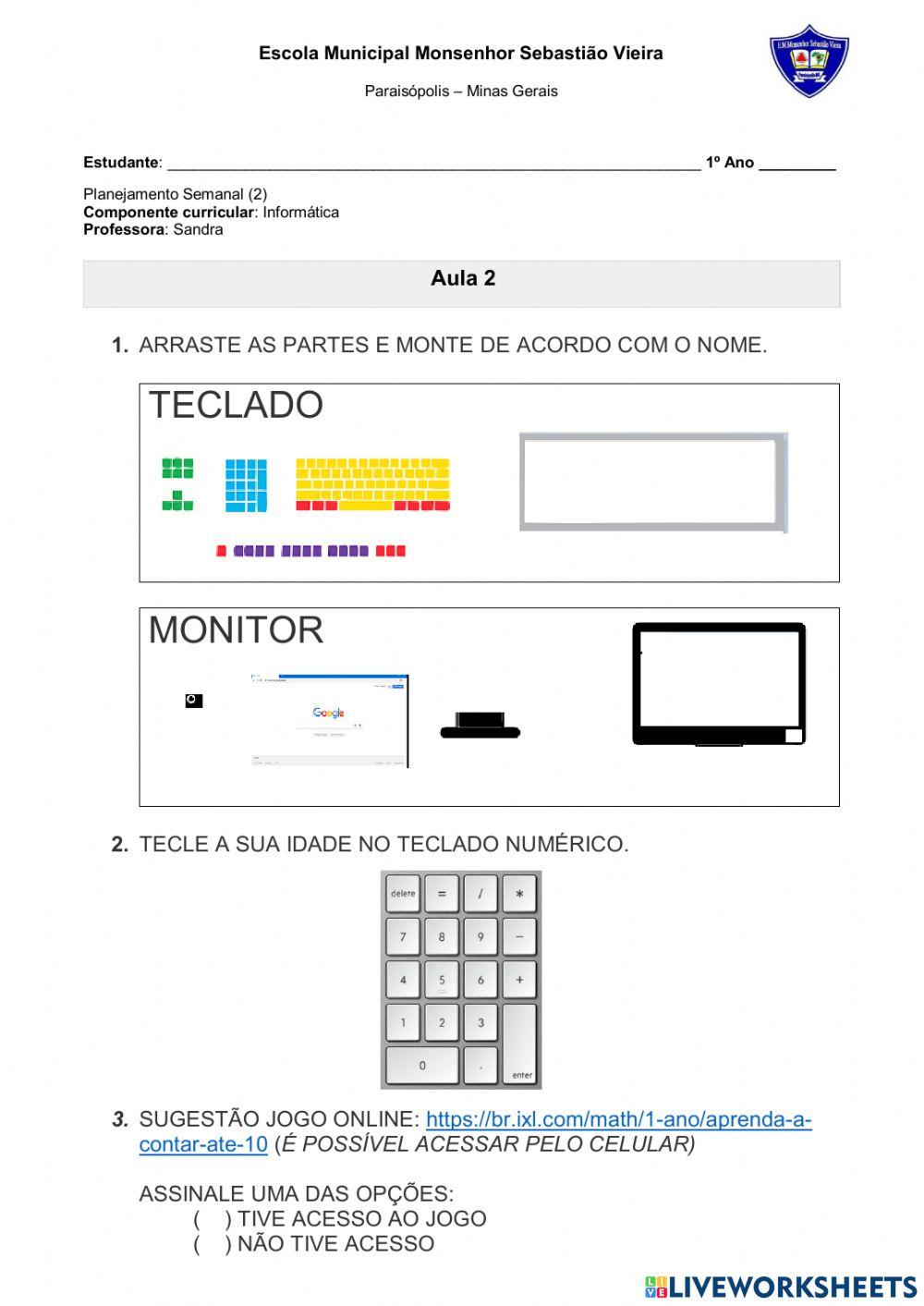 Atividade 2 - Informática