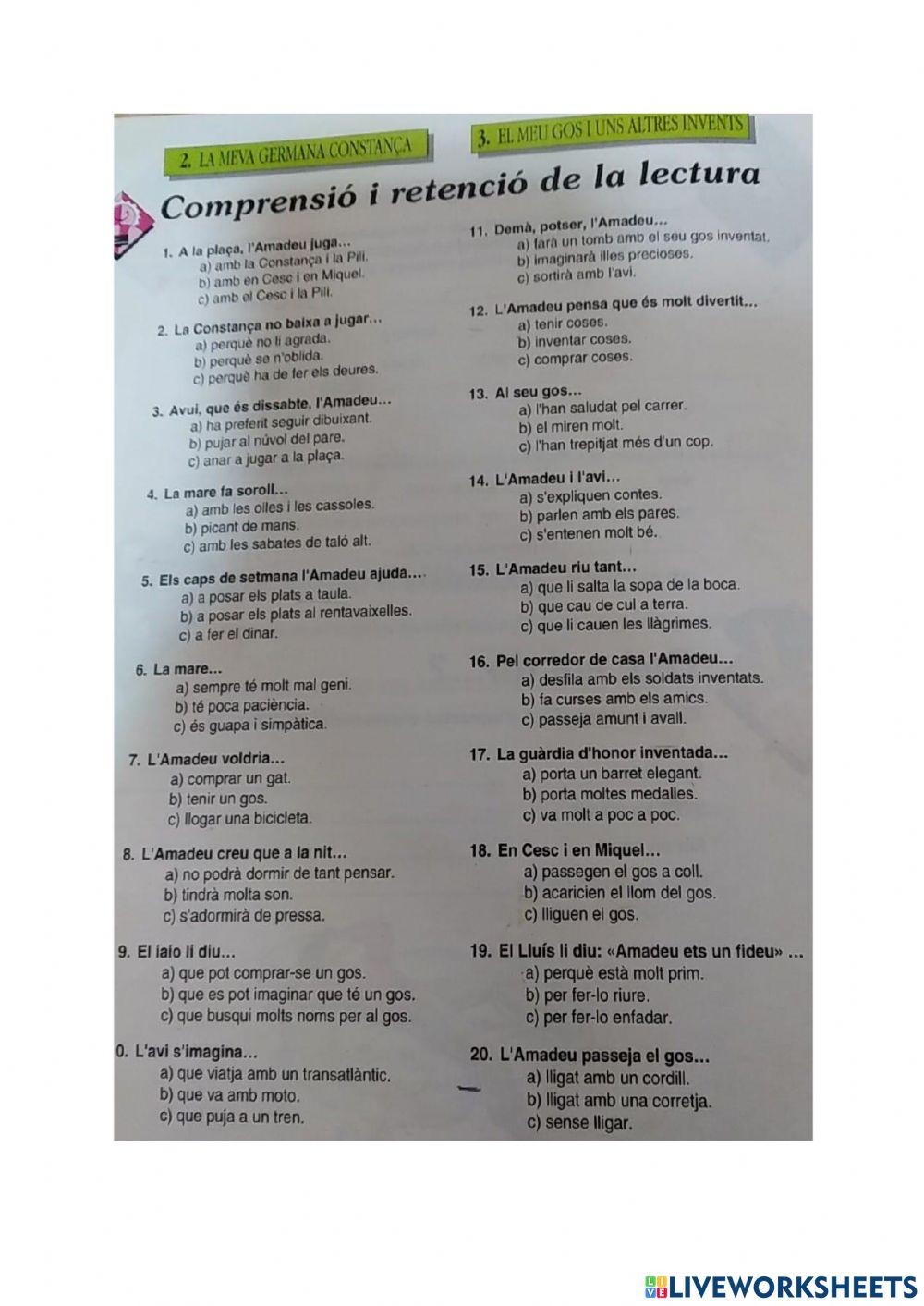 Amadeu Trotambolics. Cap 2i3