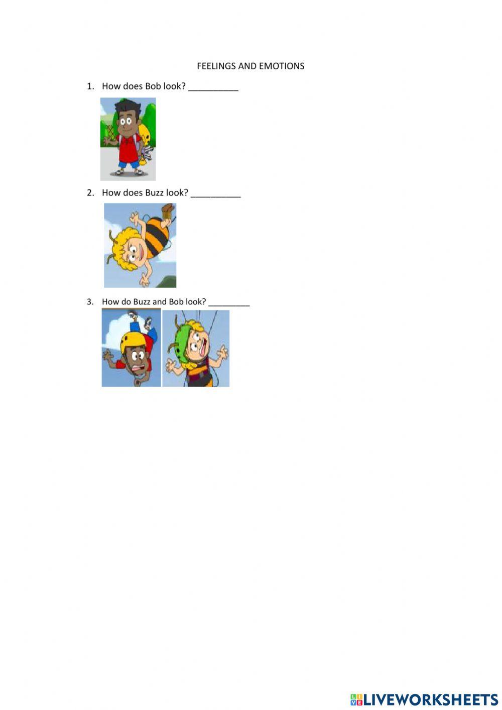 Feelings and emotions