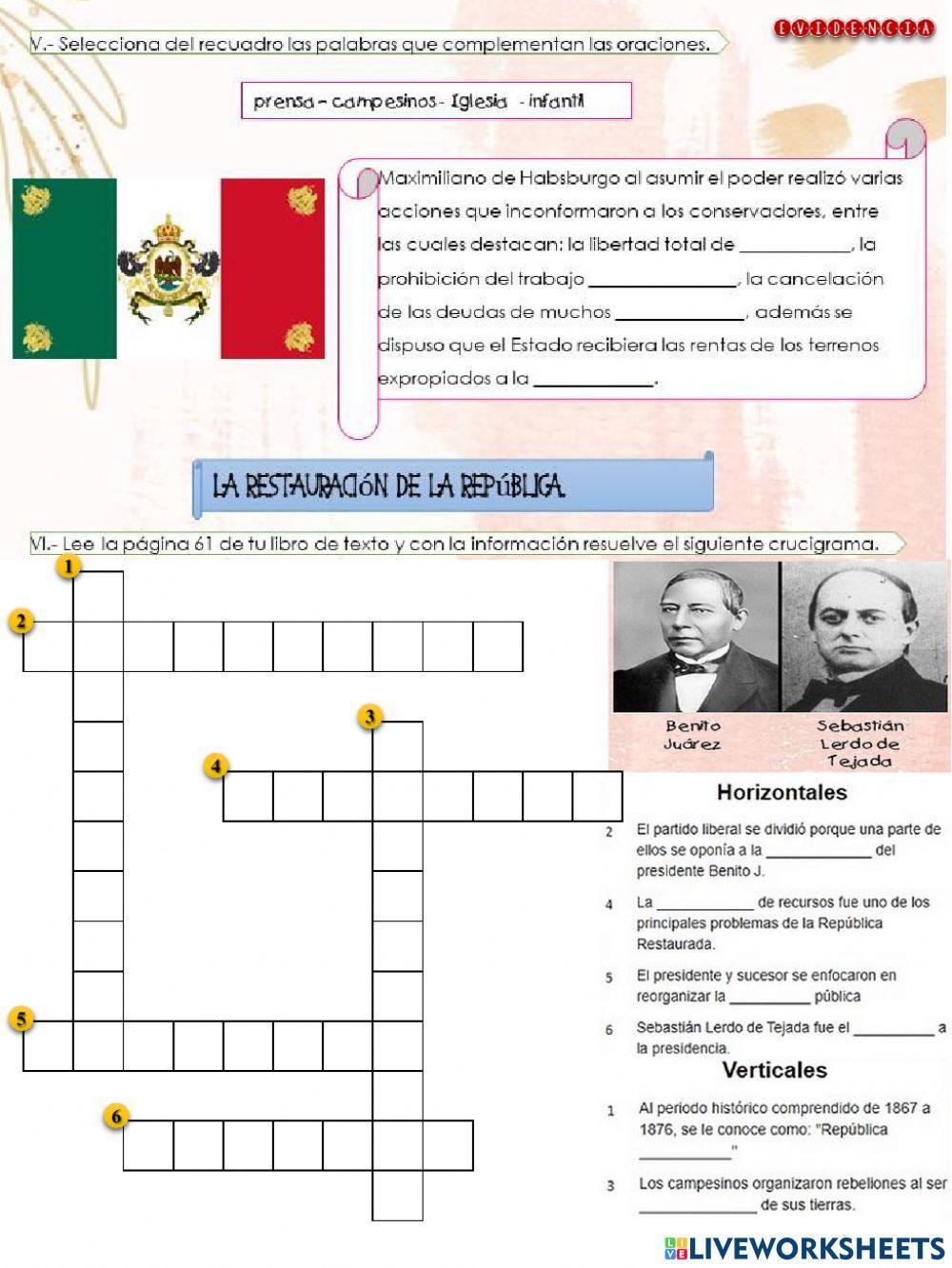 El Segundo Imperio y República Restaurada