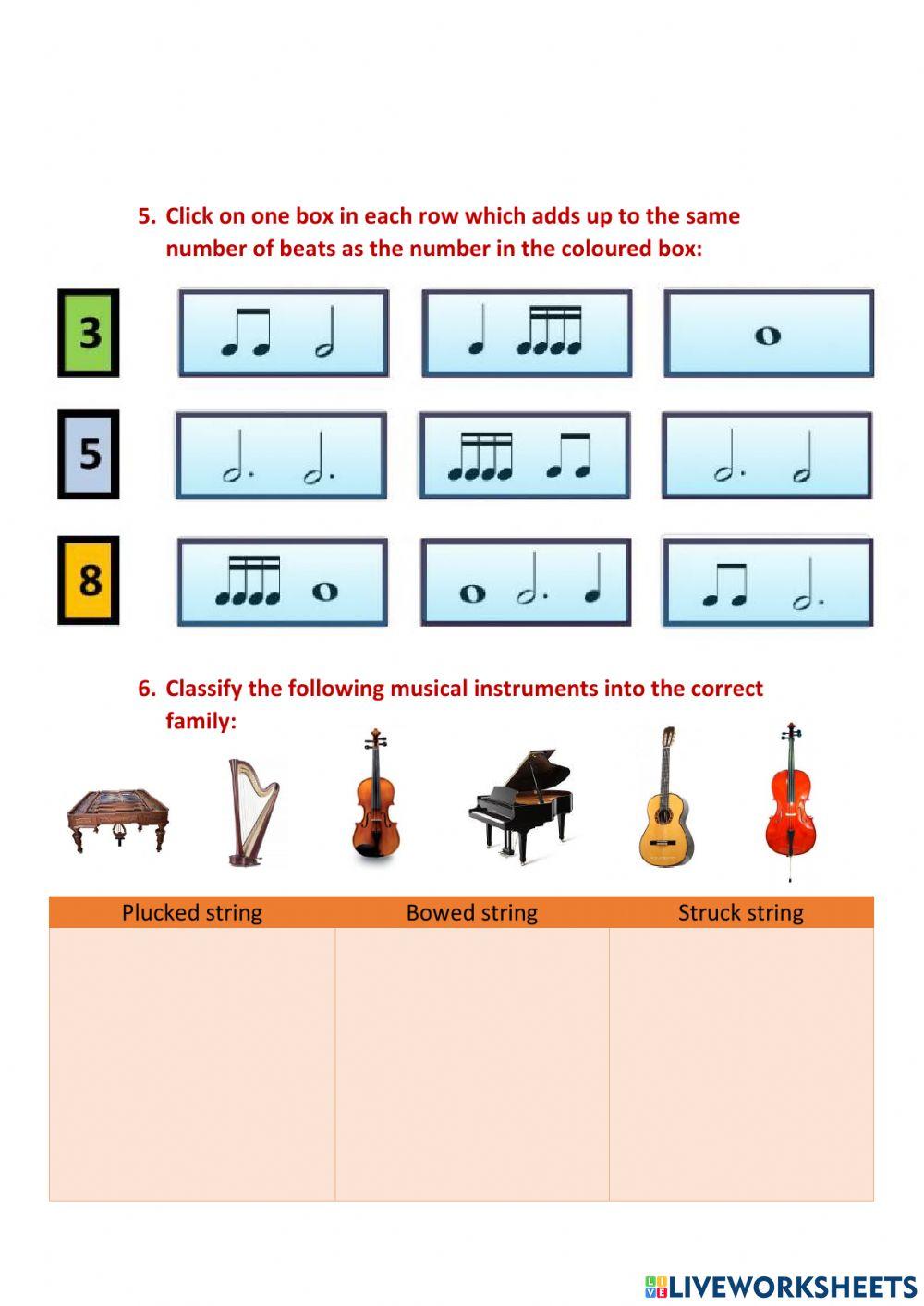 Music and technology, media, and musical instruments.