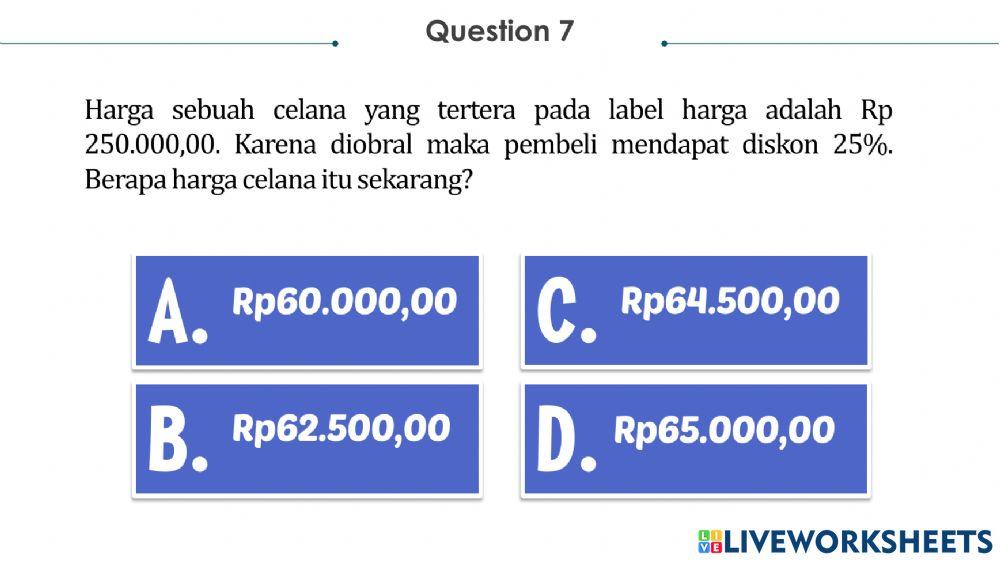 PTS 2 Matematika Sesi 2