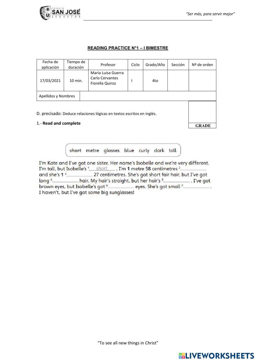 Physical description