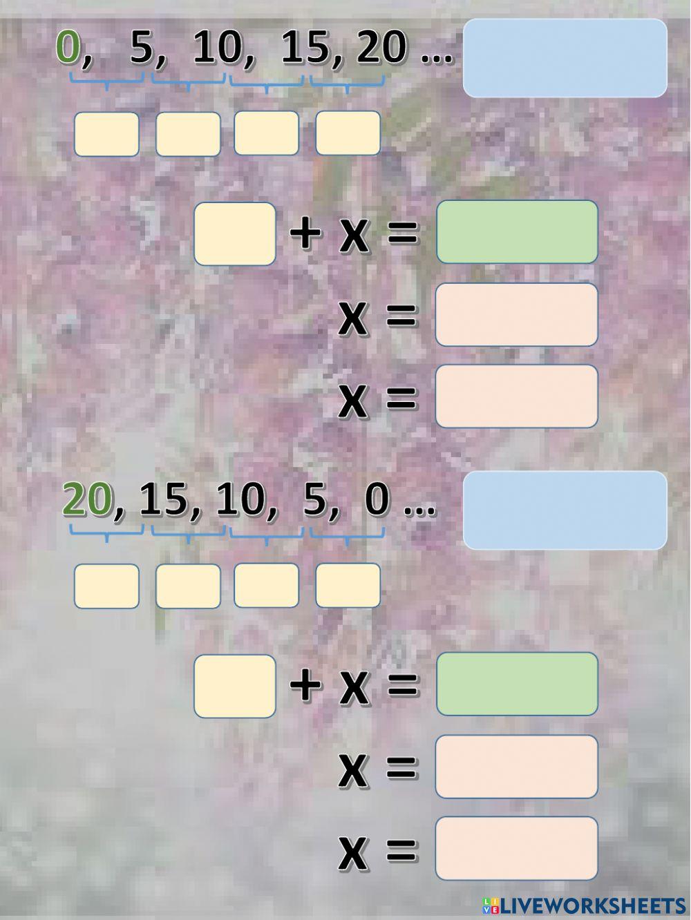 Sucesiones. generalización.