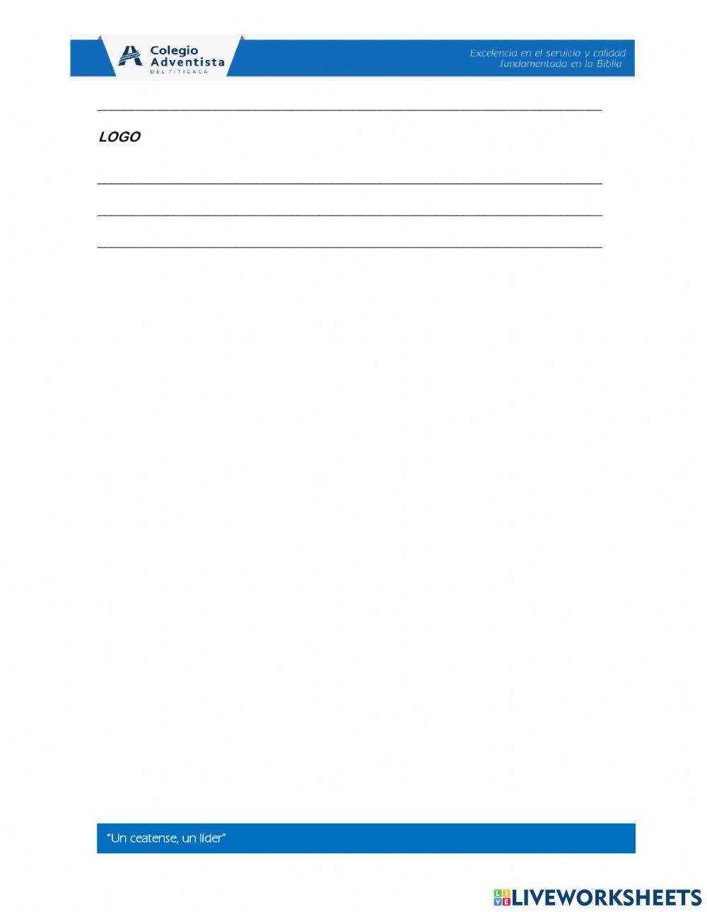 Ficha de planificación de un afiche