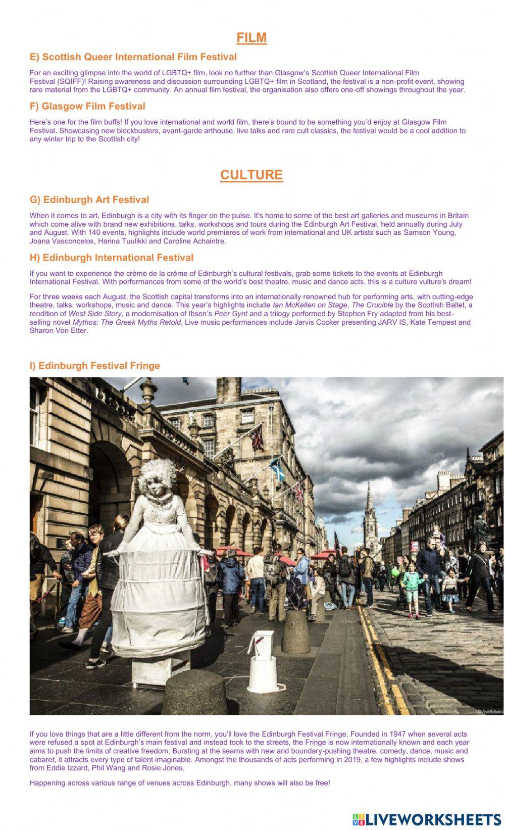 12 spectacular Scottish festivals