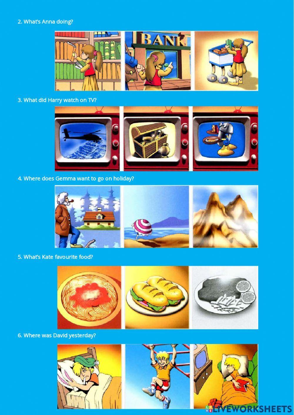 Movers: listening test