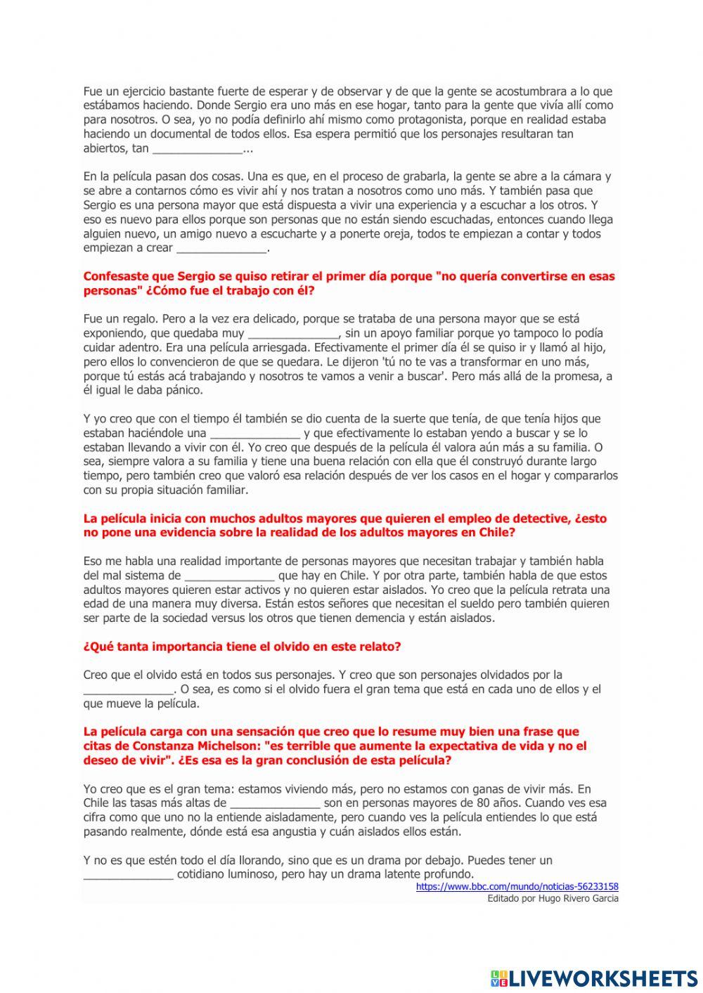 Entrevista con Maite Alberdi